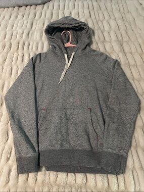 Women’s Untuckit Hoodie Gray Medium Hooded Sweatshirt Jacket